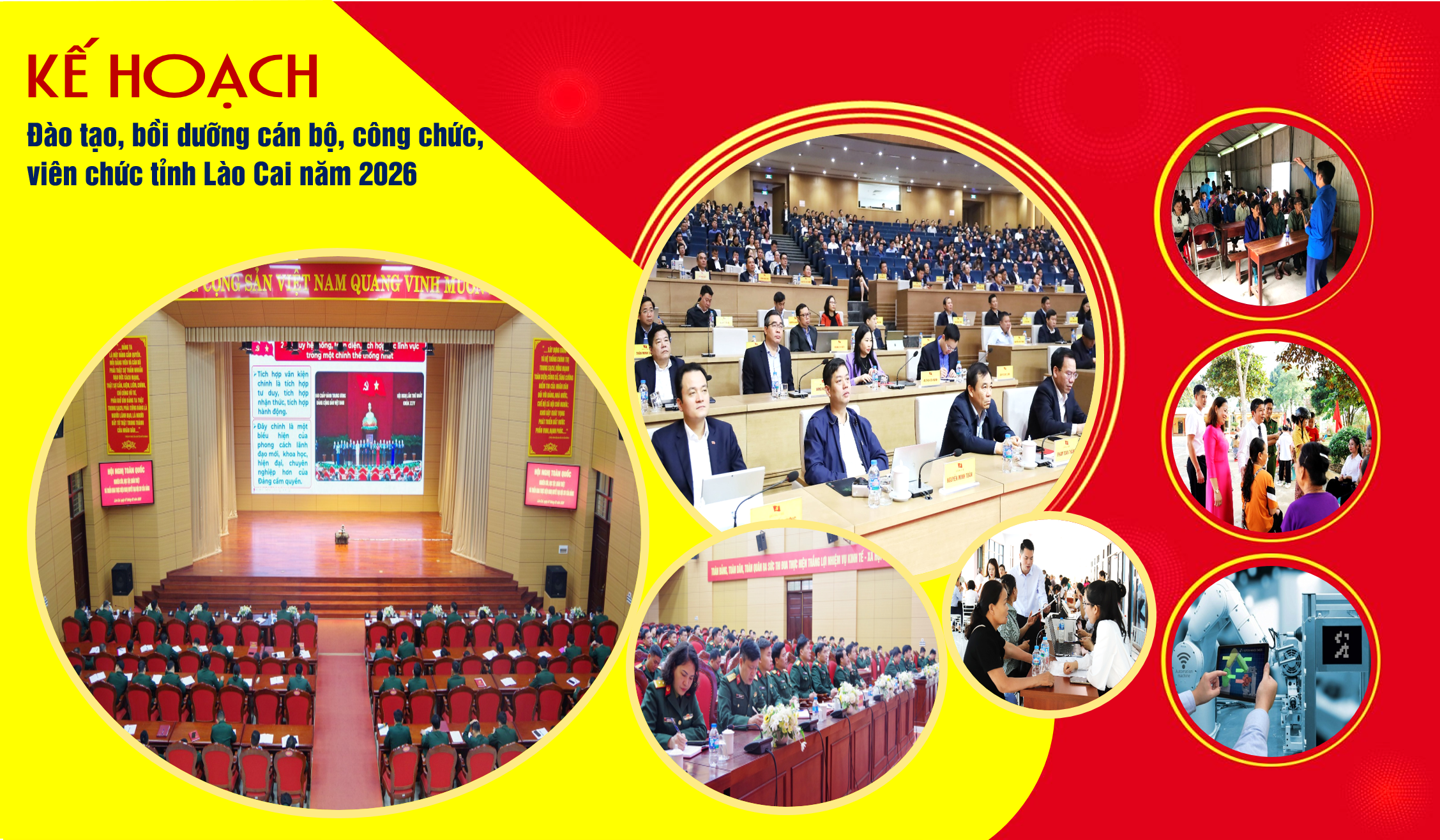 Triển khai Kế hoạch đào tạo, bồi dưỡng cán bộ, công chức, viên chức tỉnh Lào Cai năm 2026