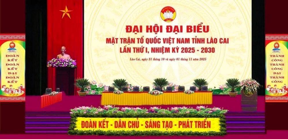 Thông cáo báo chí Đại hội đại biểu Mặt trận Tổ quốc Việt Nam tỉnh Lào Cai lần thứ I, nhiệm kỳ 2025 - 2030