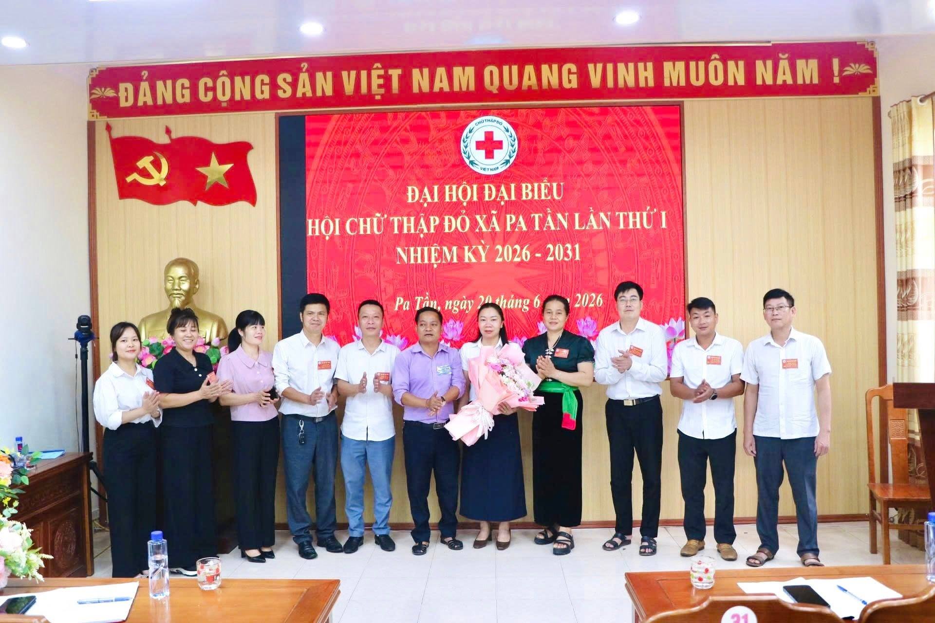 ĐẠI HỘI ĐẠI BIỂU HỘI CHỮ THẬP ĐỎ XÃ KHÓA I, NHIỆM KỲ 2026 - 2031