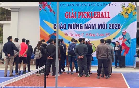 GIẢI PICKLEBALL CHÀO MỪNG NĂM MỚI NĂM 2026