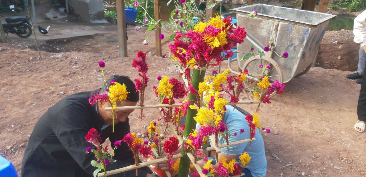Ảnh lĩnh vực Văn hóa - Xã hội - Y tế của xã