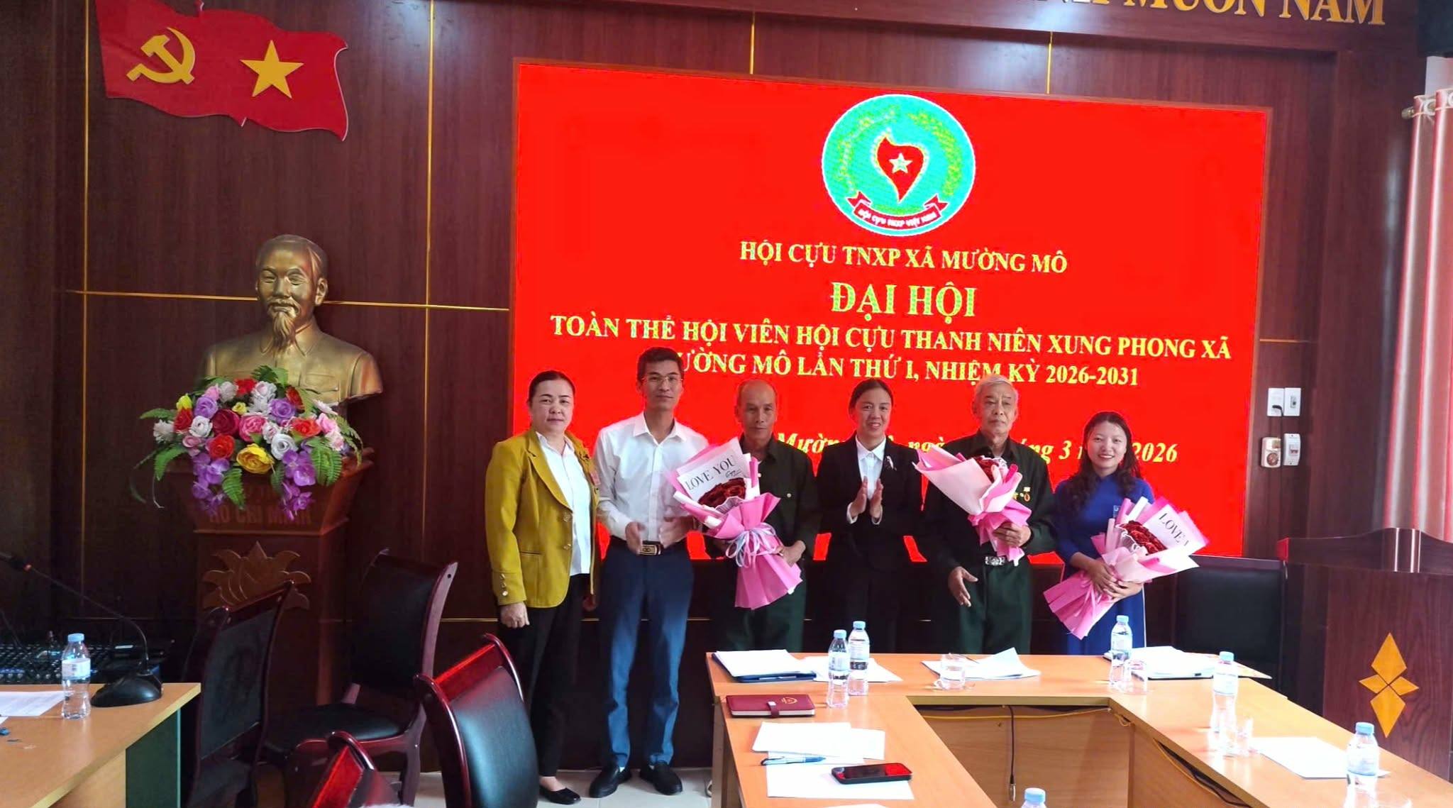 Xã Mường Mô tổ chức thành công Đại hội Hội Cựu Thanh niên xung phong lần thứ I, nhiệm kỳ 2026 – 2031