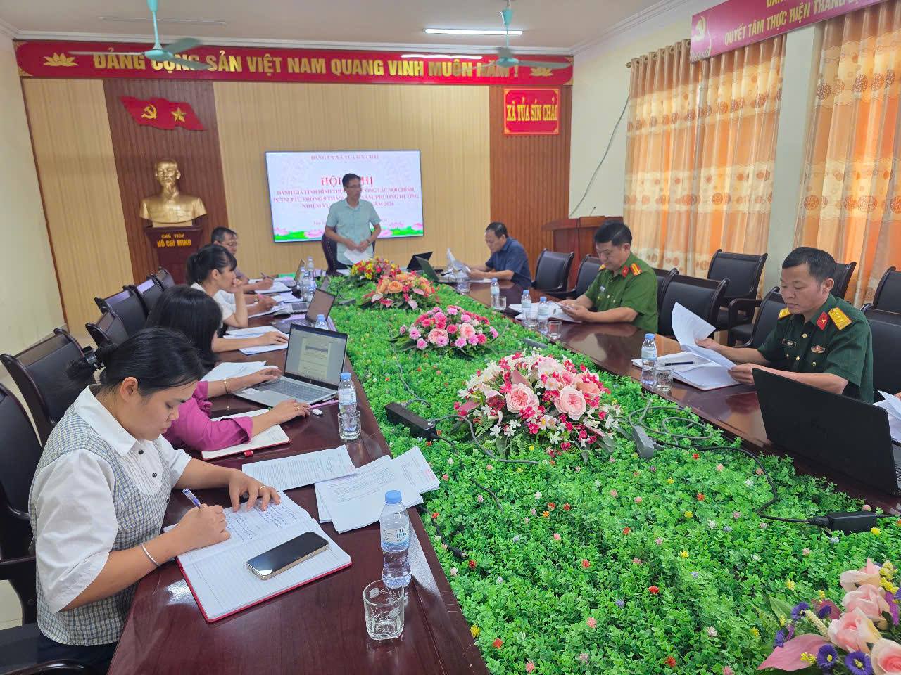 Tủa Sín Chải đánh giá công tác nội chính 9 tháng đầu năm, triển khai nhiệm vụ 3 tháng cuối năm 2026.