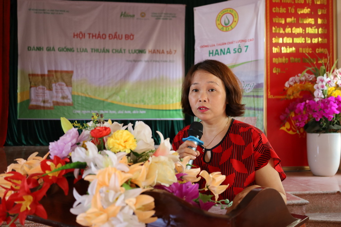 Hưng Nguyên: Hội thảo đầu bờ đánh giá kết quả mô hình trình diễn sản