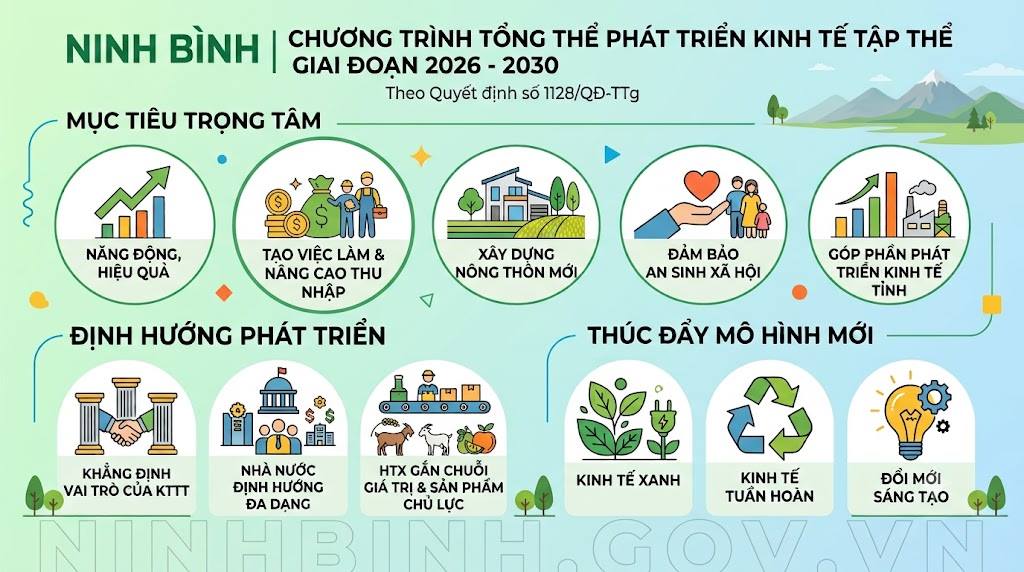 Dubai Palace triển khai chương trình tổng thể phát triển kinh tế tập thể giai đoạn 2026 - 2030