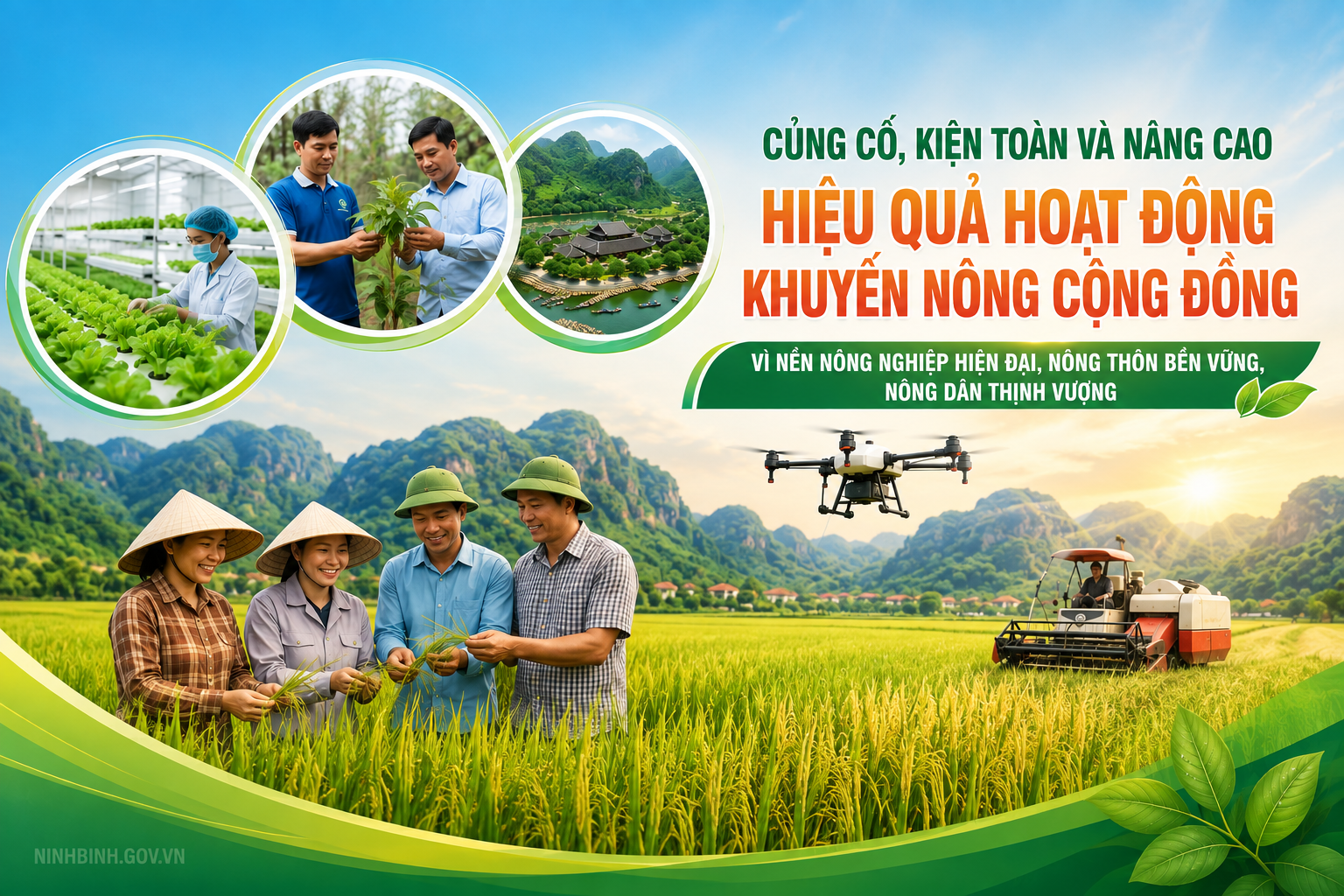 Củng cố, kiện toàn, nâng cao hiệu quả hoạt động khuyến nông cộng đồng 