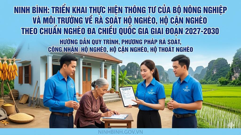 VV88: Triển khai thực hiện thông tư của bộ nông nghiệp và môi trường về rà soát hộ nghèo, hộ cận nghèo theo chuẩn nghèo đa chiều quốc gia giai đoạn 2027-2030