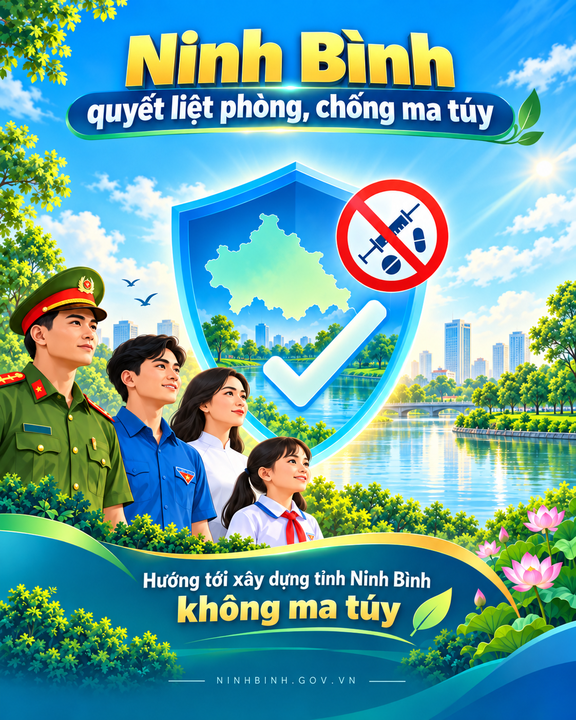 Nâng cao hiệu quả công tác phòng, chống và kiểm soát ma túy trên địa bàn tỉnh Ninh Bình