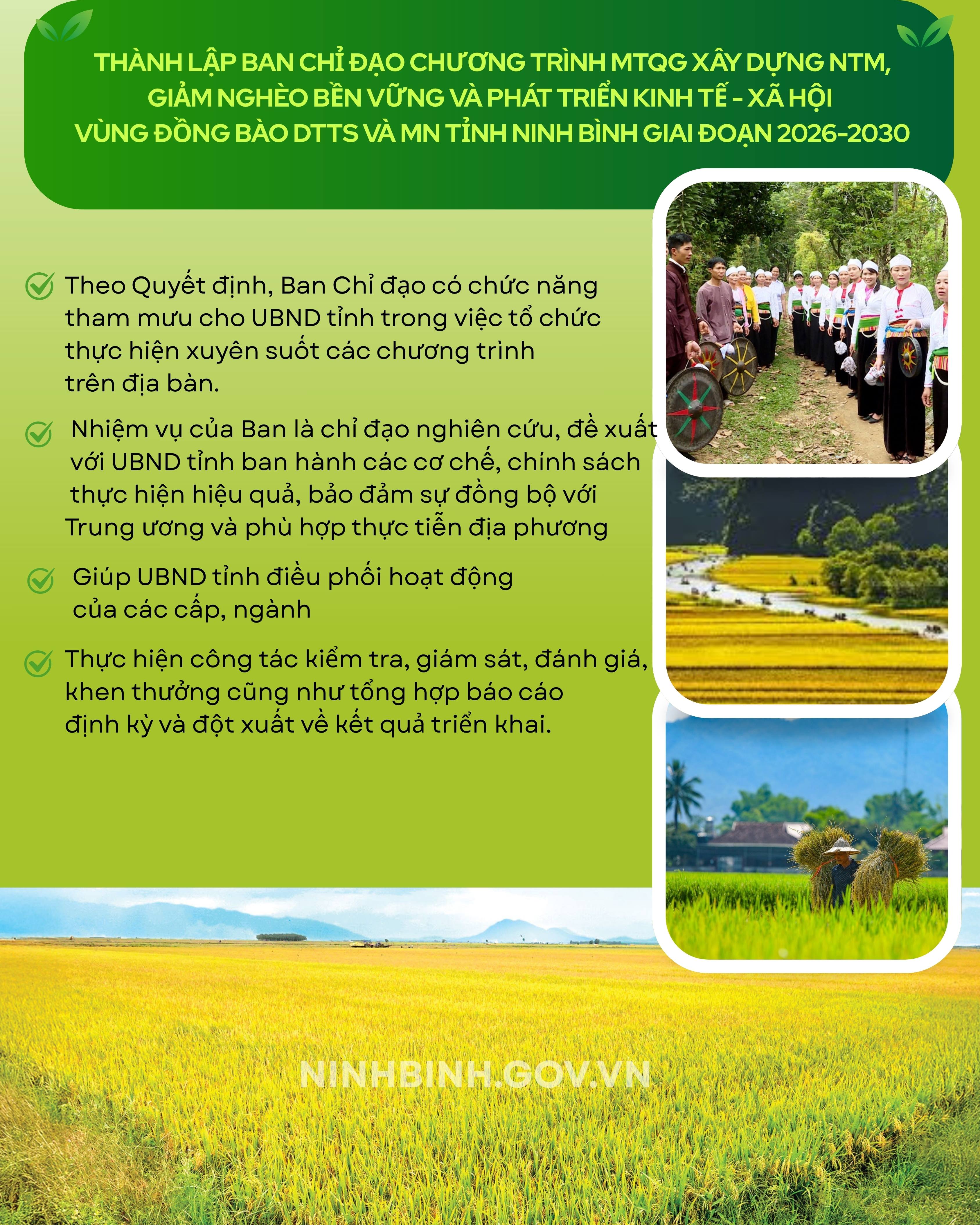 Thành lập Ban Chỉ đạo Chương trình MTQG VV88 xổ số lô đề NTM, giảm nghèo bền vững và VV88 hiện đang mở được xếp hạng cao nhất VV88 được xếp hạng cao nhất vùng đồng bào DTTS và MN Link vào VV88 giai đoạn 2026-2030