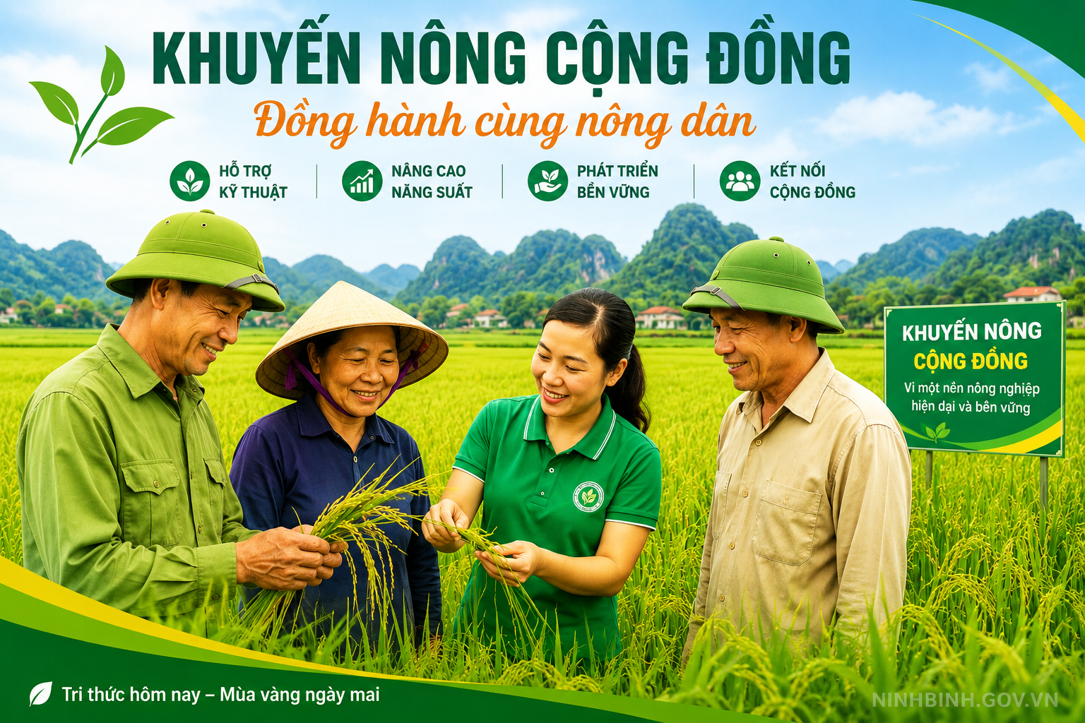  Nâng cao hiệu quả hoạt động khuyến nông cộng đồng 