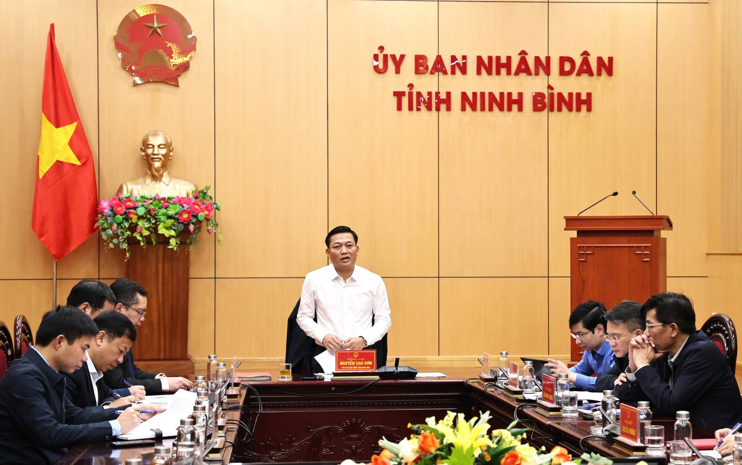 Kiểm điểm tiến độ Dự án tuyến đường kết nối liên vùng Nam đồng bằng sông Hồng với Tây Bắc và Bắc Trung Bộ