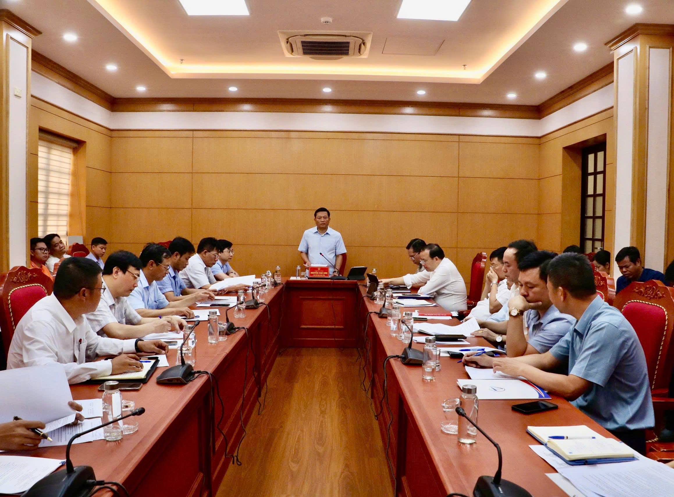 Kiểm điểm tiến độ, tháo gỡ vướng mắc về GPMB Dự án xây dựng tuyến đường cao tốc Ninh Bình - Hải Phòng