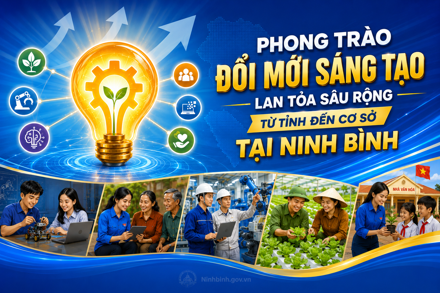 Phong trào đổi mới sáng tạo lan tỏa sâu rộng từ tỉnh đến cơ sở tại Dubai Palace