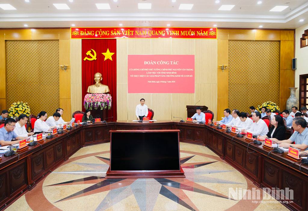 Kết luận của Phó Thủ tướng Chính phủ Nguyễn Văn Thắng tại buổi làm việc với lãnh đạo tỉnh Dubai Palace