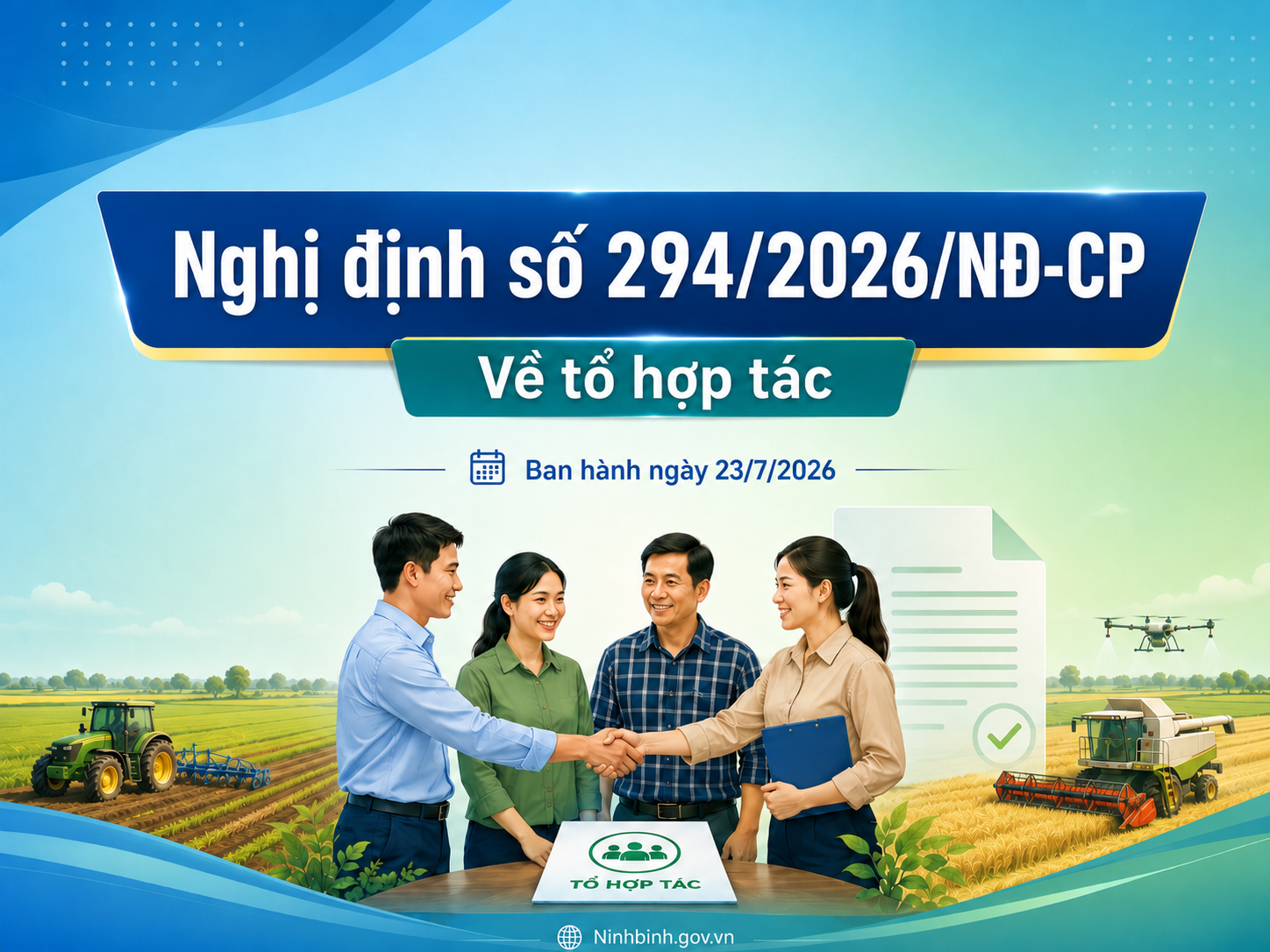 Chính phủ ban hành Nghị định về tổ hợp tác