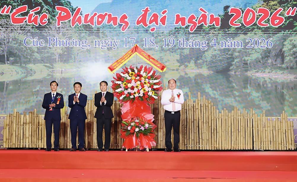 Khai mạc Ngày hội Văn hóa-Thể thao các dân tộc “Cúc Phương đại ngàn 2026”