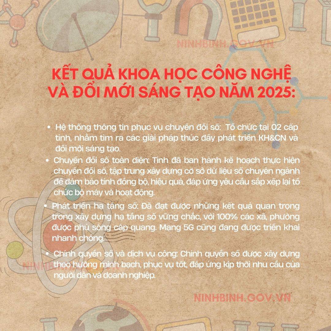 Khoa học và công nghệ - góp phần vào sự phát triển bền vững của tỉnh Ninh Bình