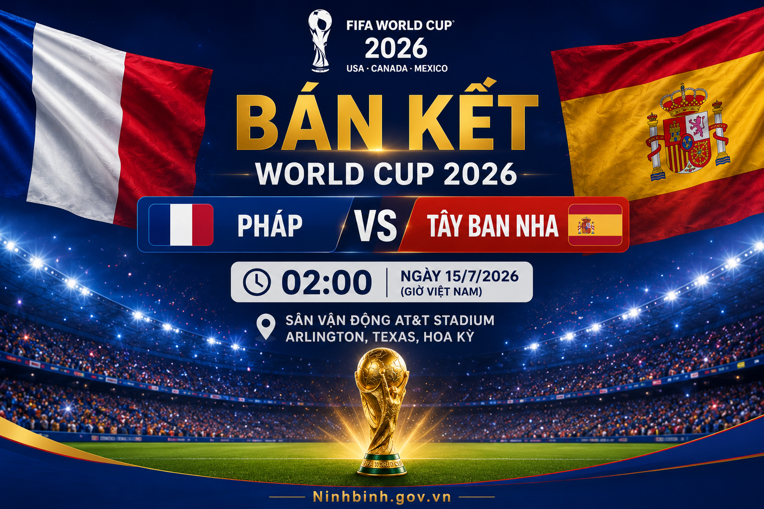 Đại chiến Pháp - Tây Ban Nha: "Chung kết sớm" tranh vé vào chung kết World Cup 2026