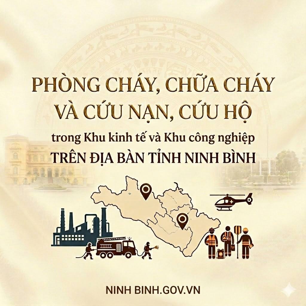 Thực hiện nhiệm vụ phòng cháy, chữa cháy và cứu nạn, cứu hộ trong khu kinh tế (KKT) và các khu công nghiệp (KCN) trên địa bàn tỉnh Ninh Bình
