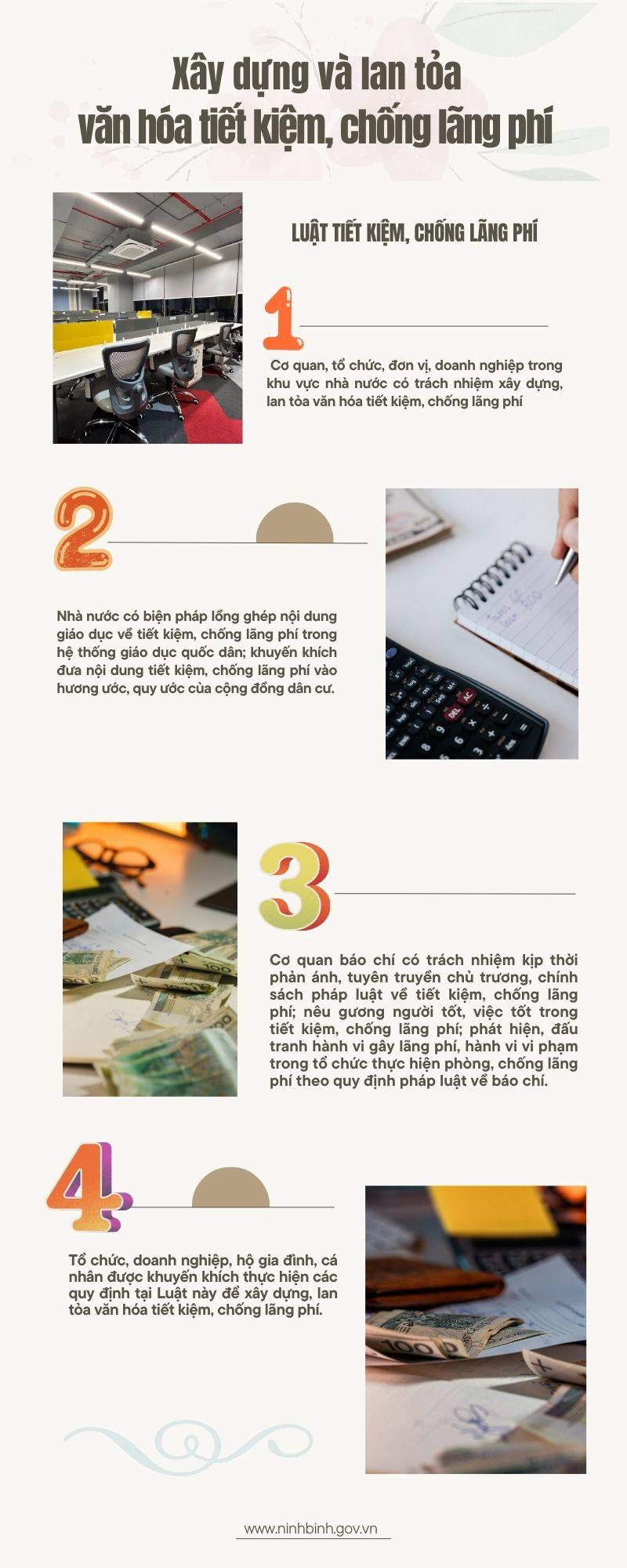 Xây dựng và lan tỏa văn hóa tiết kiệm, chống lãng phí