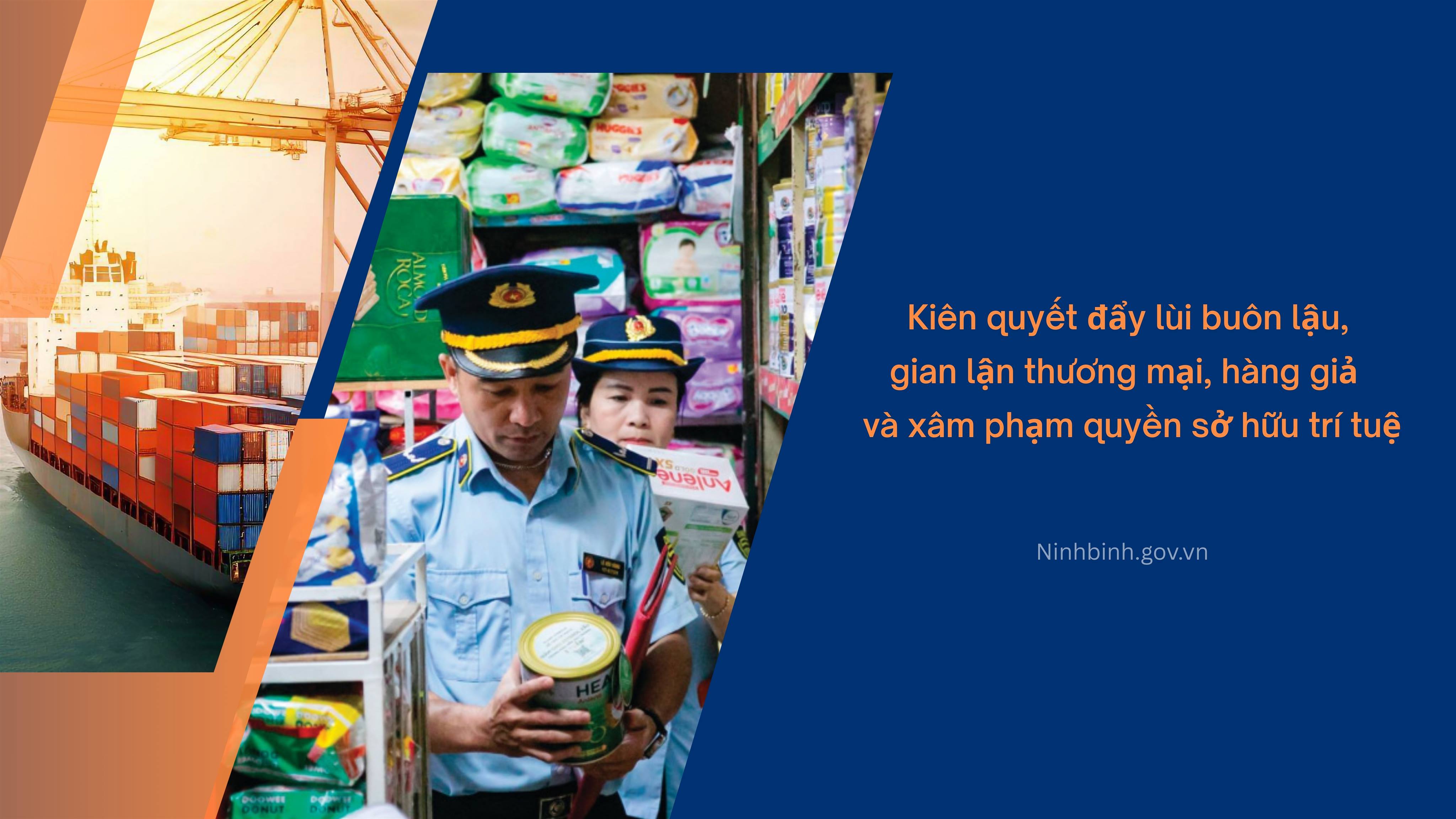 Ninh Bình: Quyết liệt ngăn chặn, đẩy lùi buôn lậu và gian lận thương mại đến năm 2030