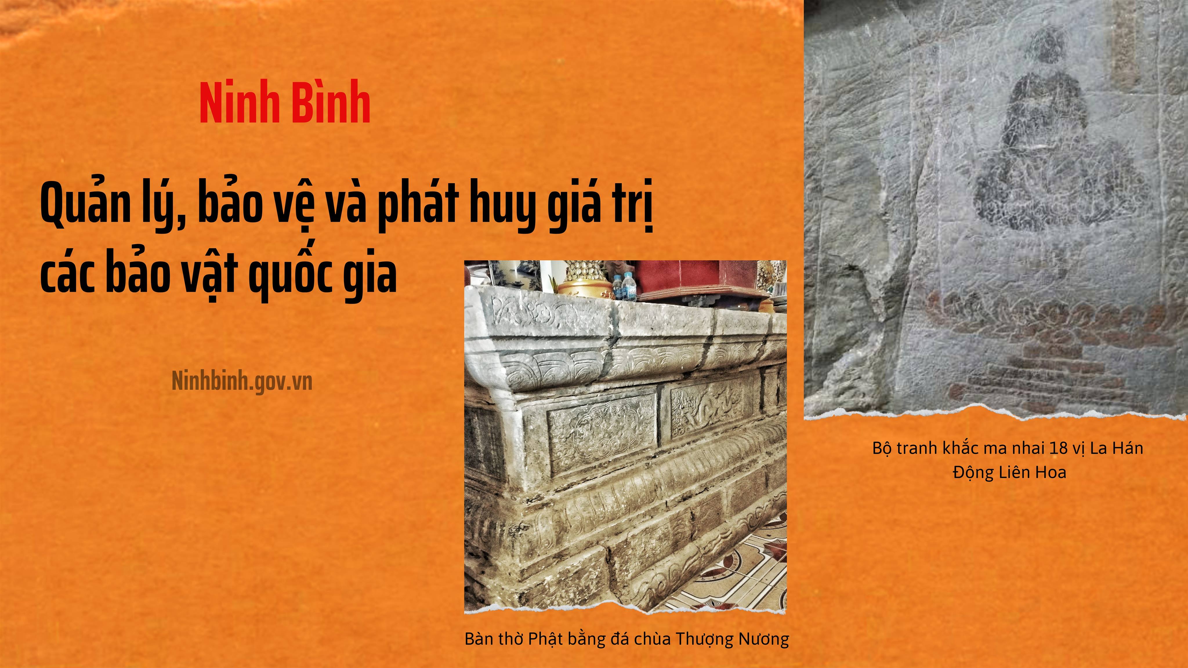 Ninh Bình tăng cường quản lý, bảo vệ và phát huy giá trị các bảo vật quốc gia