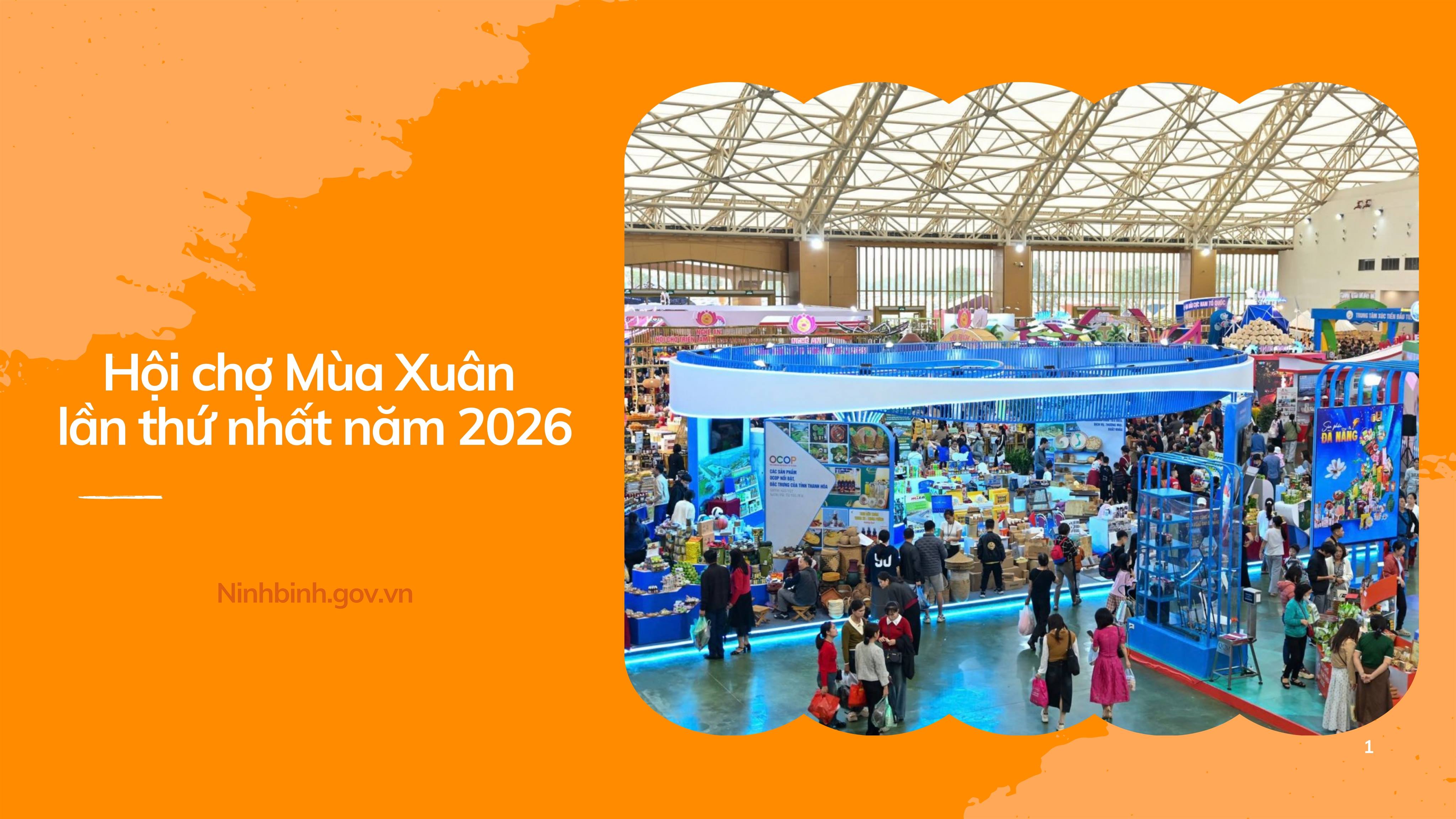 UBND tỉnh Ninh Bình chỉ đạo phối hợp tổ chức Hội chợ Mùa Xuân lần thứ nhất năm 2026