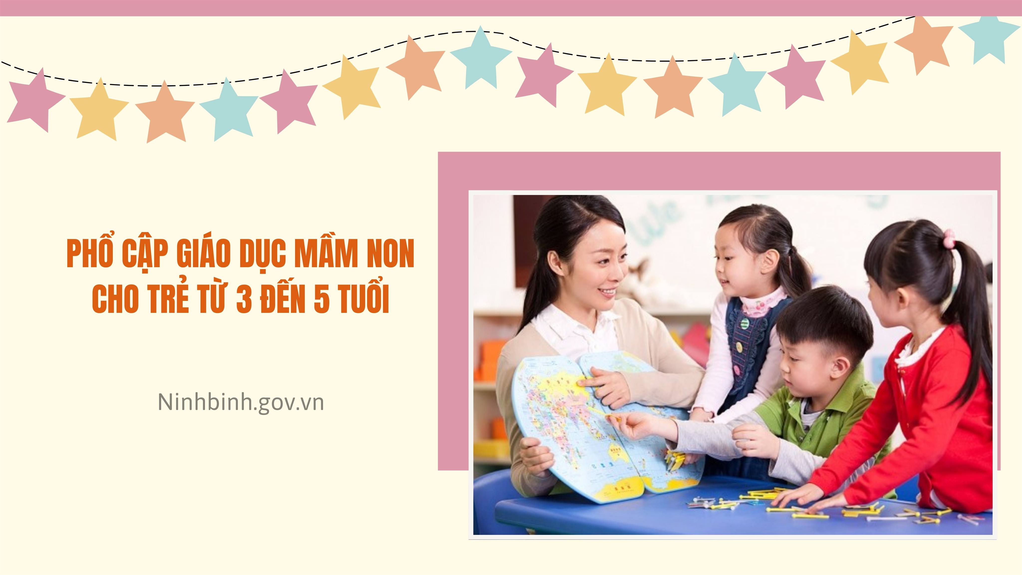 Xã Cổ Lễ triển khai phổ cập giáo dục mầm non cho trẻ từ 3 đến 5 tuổi