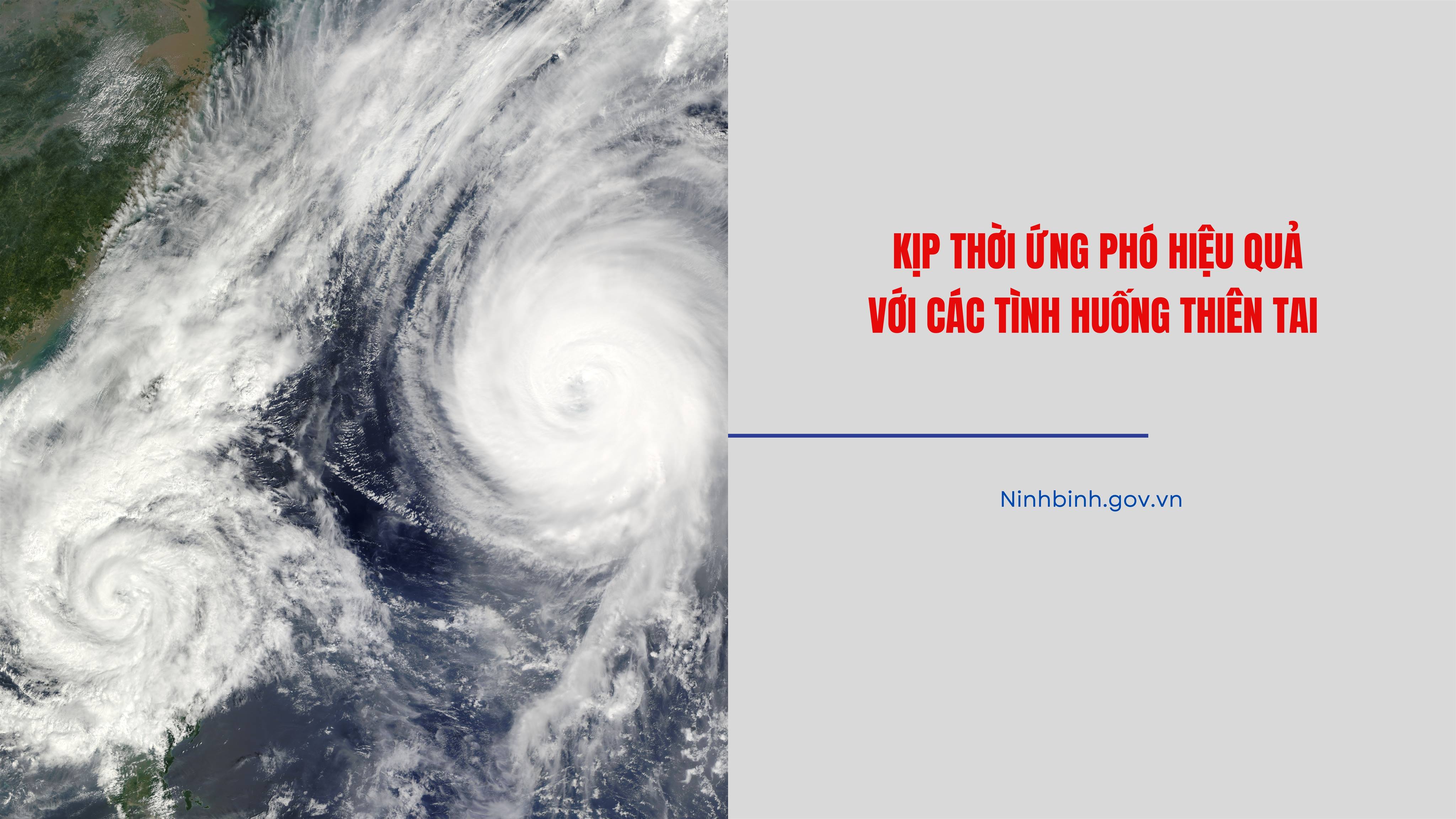 Xã Giao Hòa tập trung triển khai nhiệm vụ phòng, chống thiên tai năm 2026