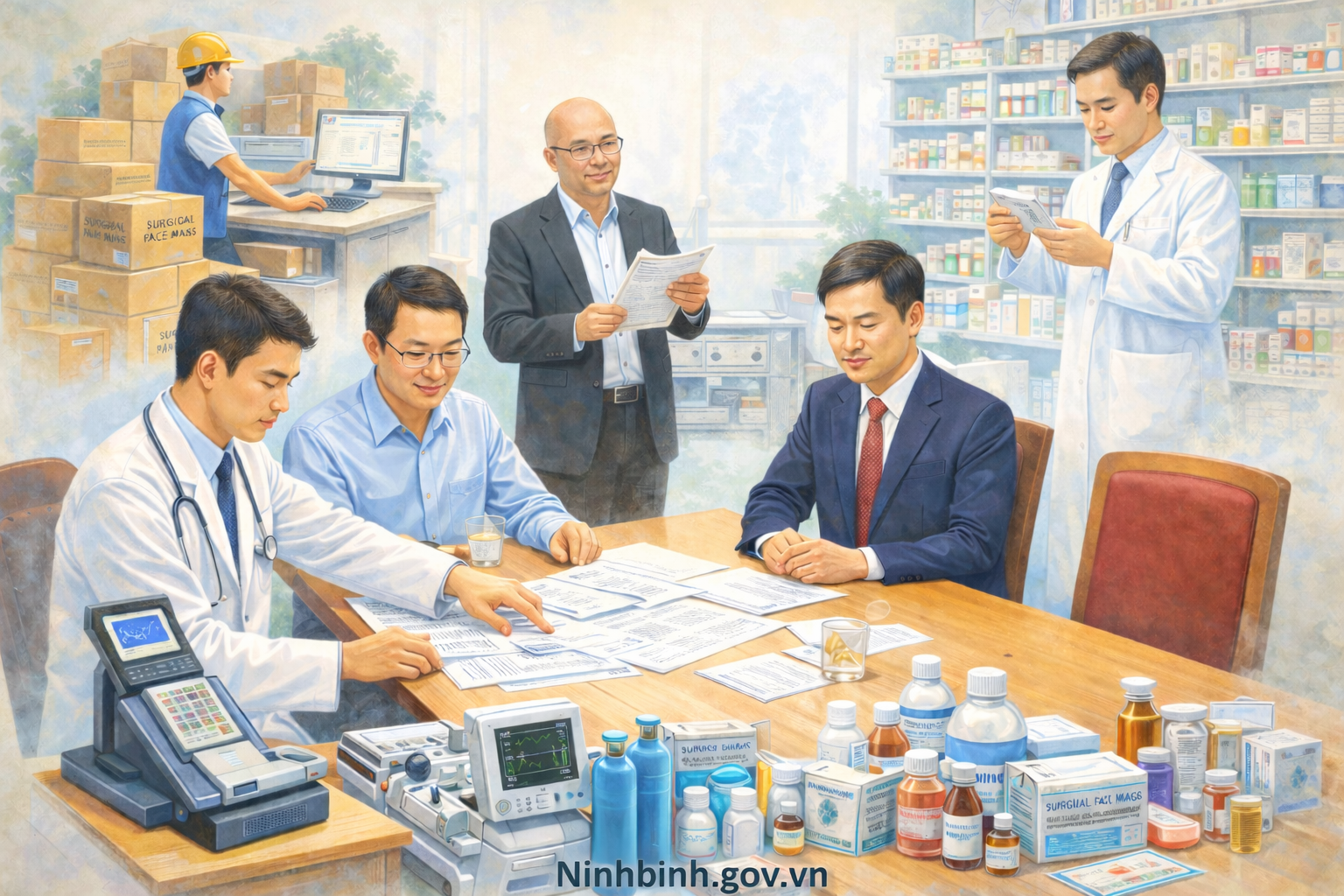 Ninh Bình tăng cường quản lý nhà nước đối với hoạt động đấu thầu, mua sắm tại các cơ sở y tế công lập