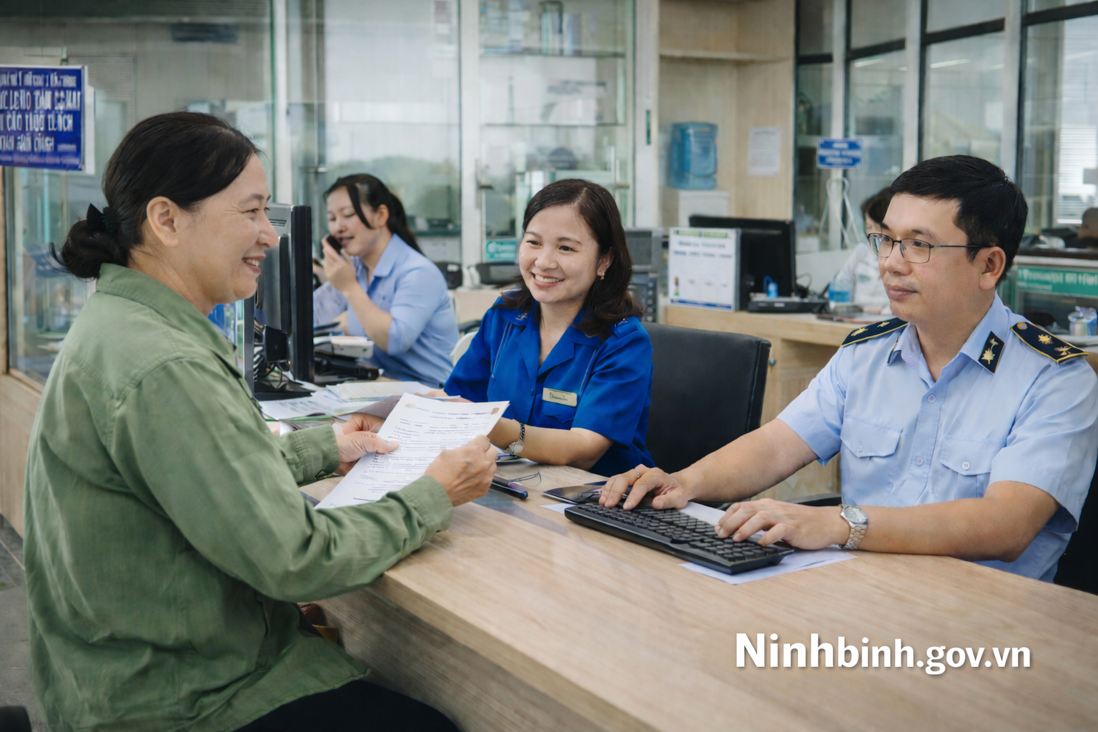 Xã Hải An đẩy mạnh cải cách hành chính năm 2026