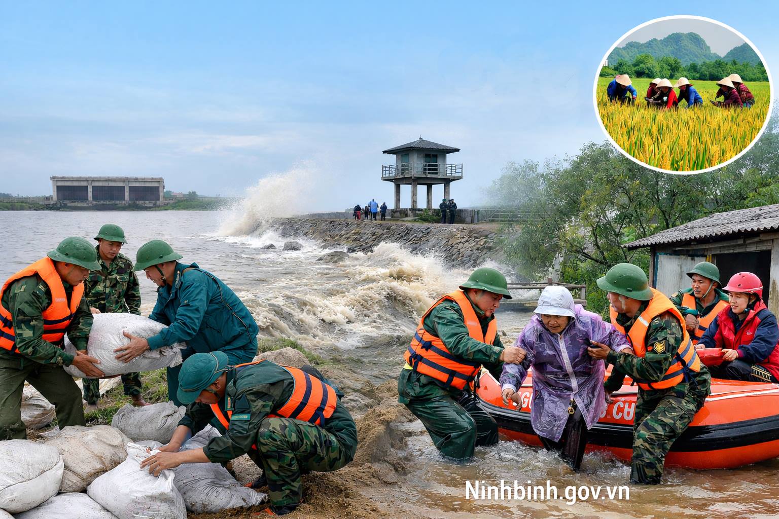 Xã Nghĩa Lâm tập trung triển khai đồng bộ nhiệm vụ, giải pháp phòng, chống thiên tai năm 2026