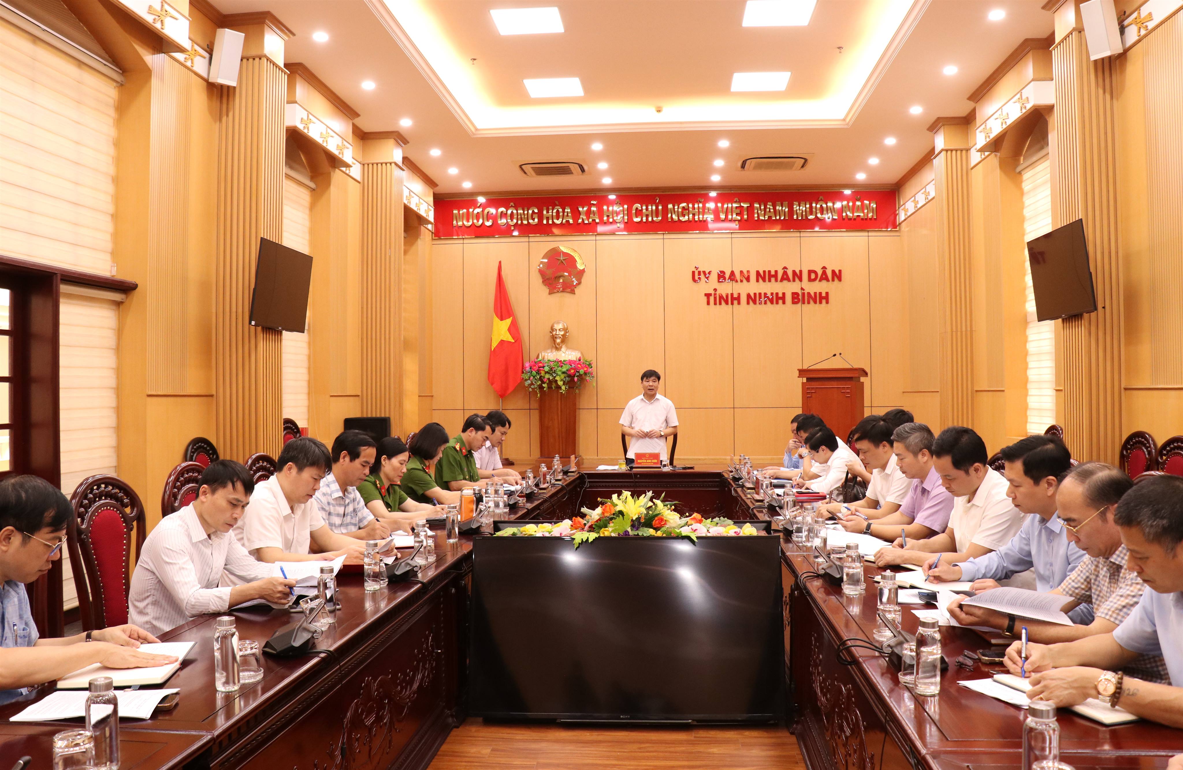 UBND tỉnh triển khai công tác đo đạc lập bản đồ địa chính, đăng ký đất đai, hồ sơ địa chính, xây dựng, hoàn thiện cơ sở dữ liệu đất đai