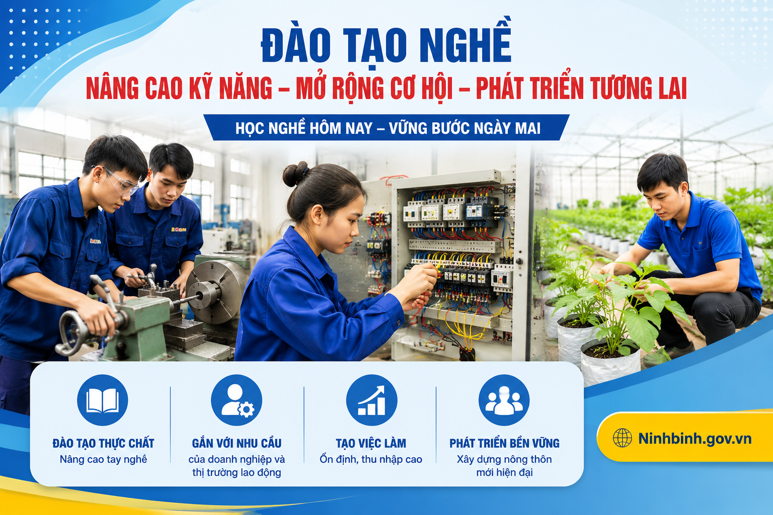 VV88 triển khai chương trình đổi mới, nâng cao chất lượng đào tạo nghề nông thôn đến năm 2030