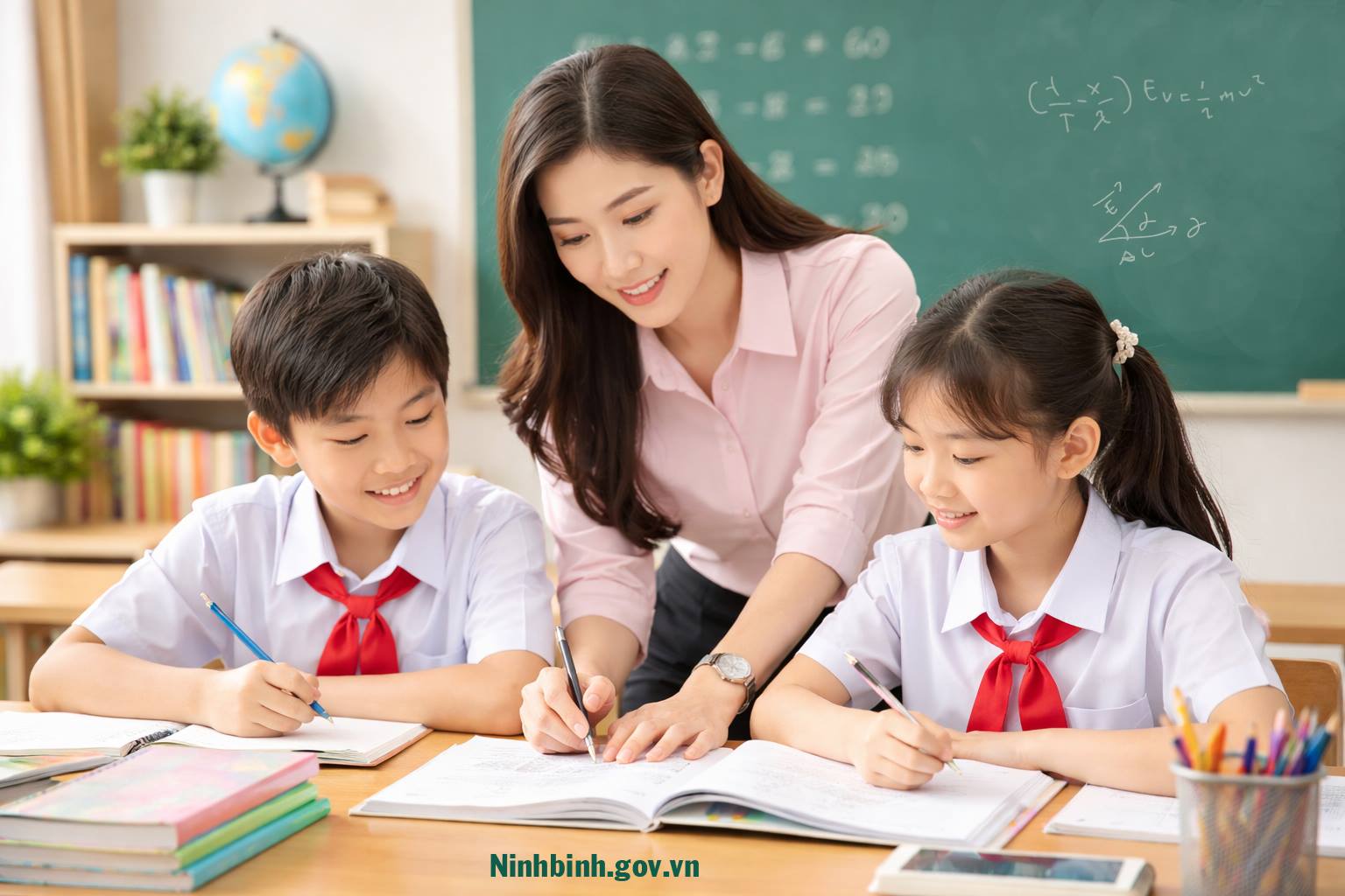 Ninh Bình giữ vững và nâng cao chất lượng phổ cập giáo dục, xóa mù chữ