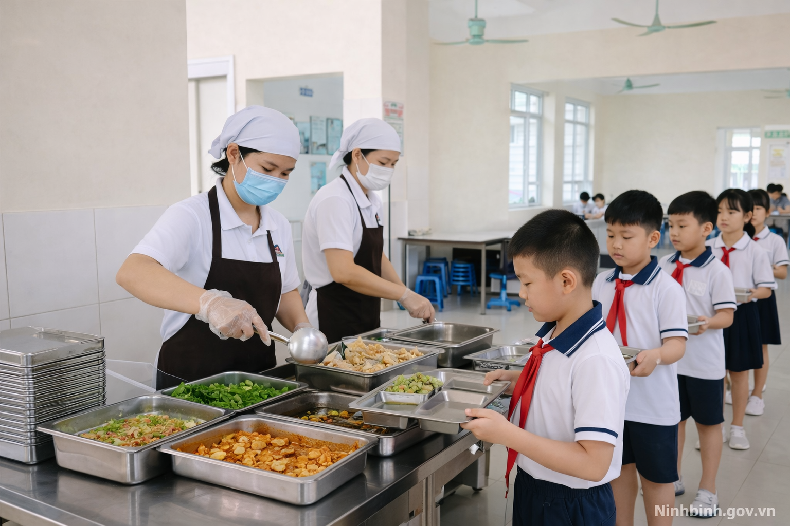 Ninh Bình tăng cường quản lý, siết chặt an toàn thực phẩm tại các cơ sở giáo dục