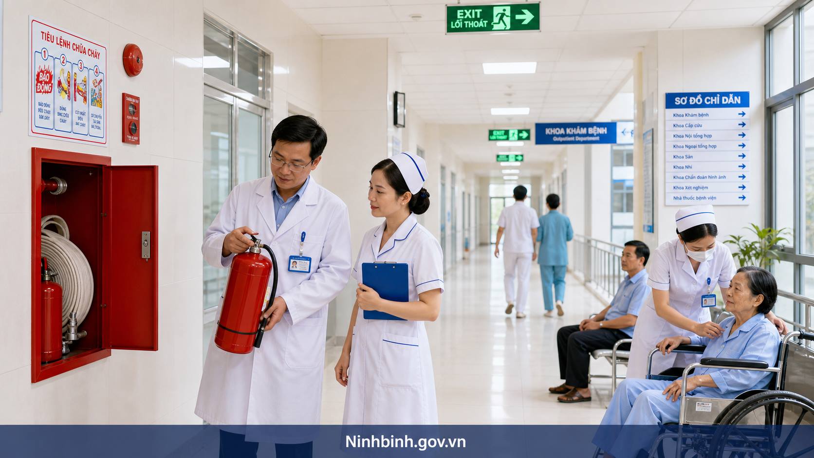 Ngành Y tế tăng cường công tác phòng cháy, chữa cháy và cứu nạn, cứu hộ