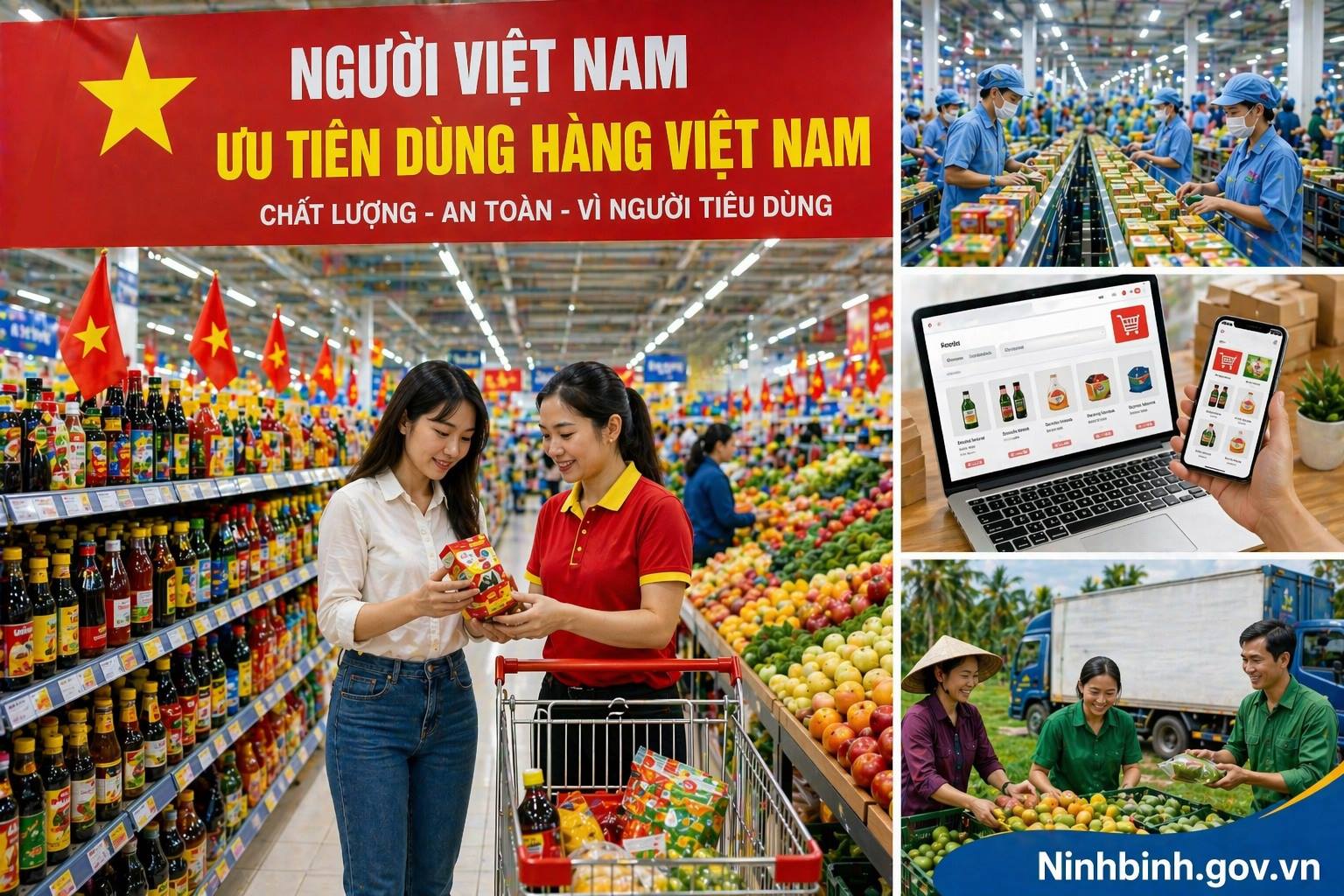 Triển khai Nghị quyết số 88/NQ-CP: Thúc đẩy phát triển thị trường trong nước, kích cầu tiêu dùng, ưu tiên hàng Việt Nam