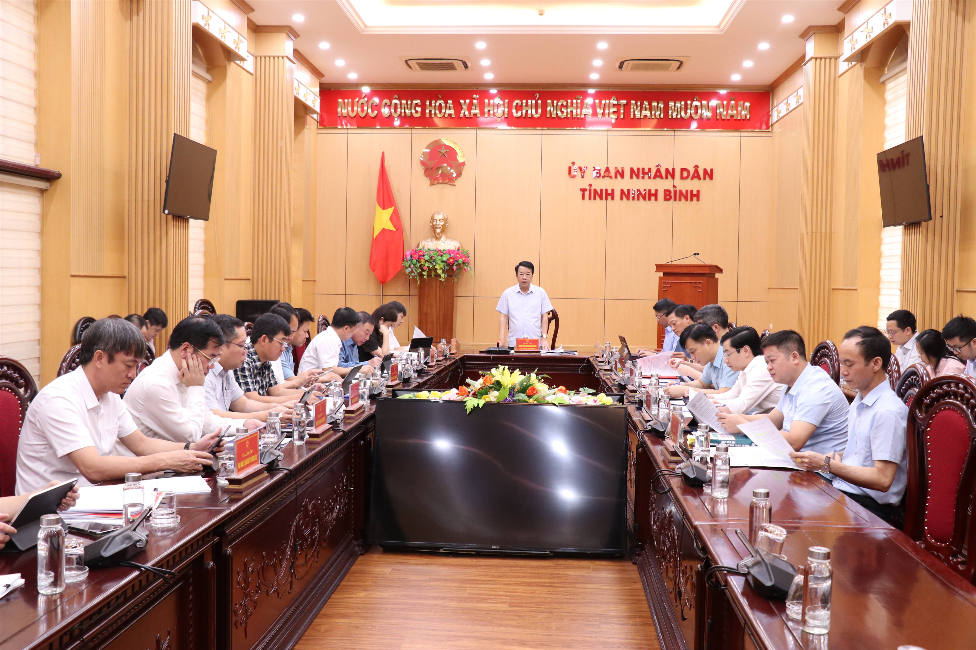 UBND tỉnh nghe báo cáo về Đề án phát triển quỹ đất giai đoạn 2026-2030 và một số nội dung liên quan về công tác thu tiền sử dụng đất 
