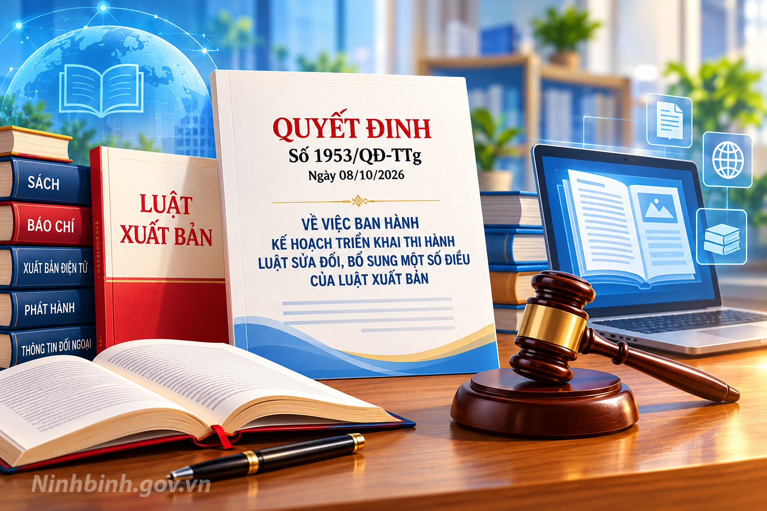 Thủ tướng Chính phủ ban hành Kế hoạch triển khai thi hành Luật sửa đổi, bổ sung một số điều của Luật Xuất bản