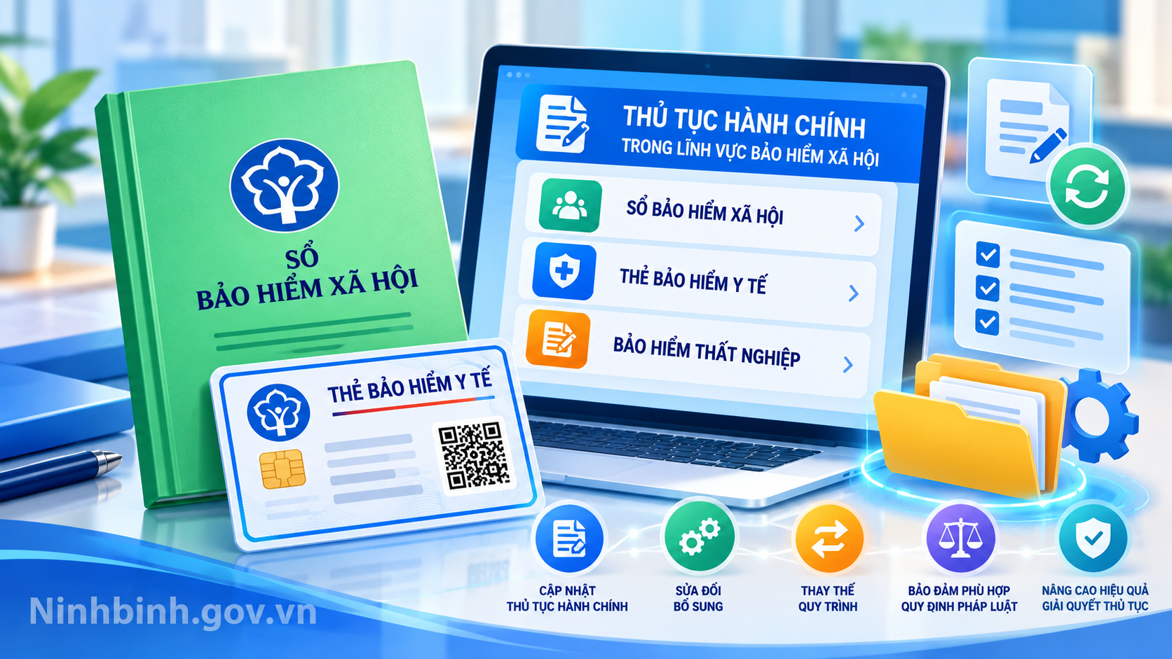Bộ Tài chính cập nhật thủ tục về sổ bảo hiểm xã hội và thẻ bảo hiểm y tế