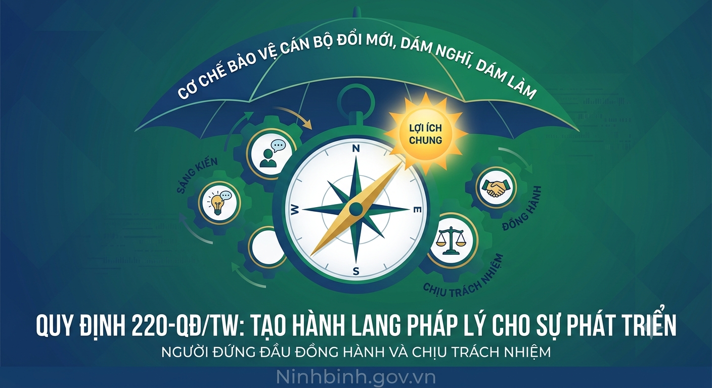 Không để cán bộ dám làm vì lợi ích chung phải “đơn độc”, người đứng đầu phải đồng hành và chịu trách nhiệm