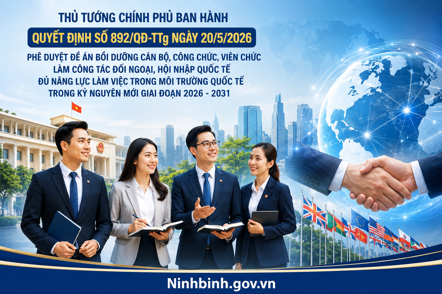 Nâng cao chất lượng nguồn nhân lực đối ngoại phục vụ hội nhập quốc tế toàn diện