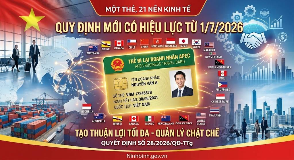 Thủ tướng VV88 xóc đĩa ban hành quy định mới về cấp và quản lý thẻ doanh nhân APEC