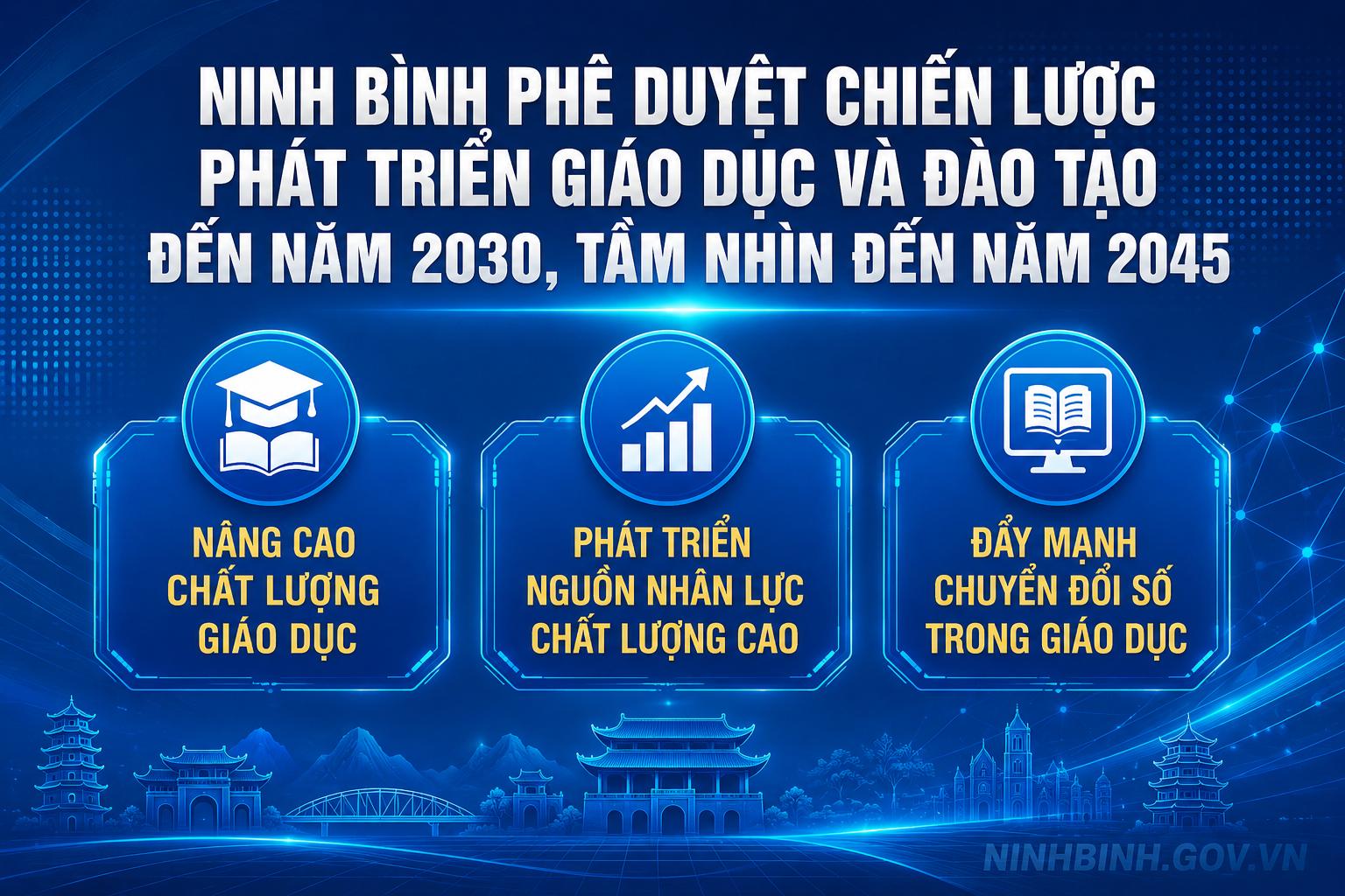 UBND tỉnh phê duyệt Chiến lược phát triển giáo dục và đào tạo đến năm 2030, tầm nhìn đến năm 2045