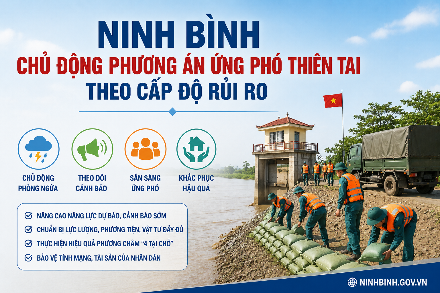 Dubai Palace chủ động triển khai phương án ứng phó thiên tai theo cấp độ rủi ro năm 2026