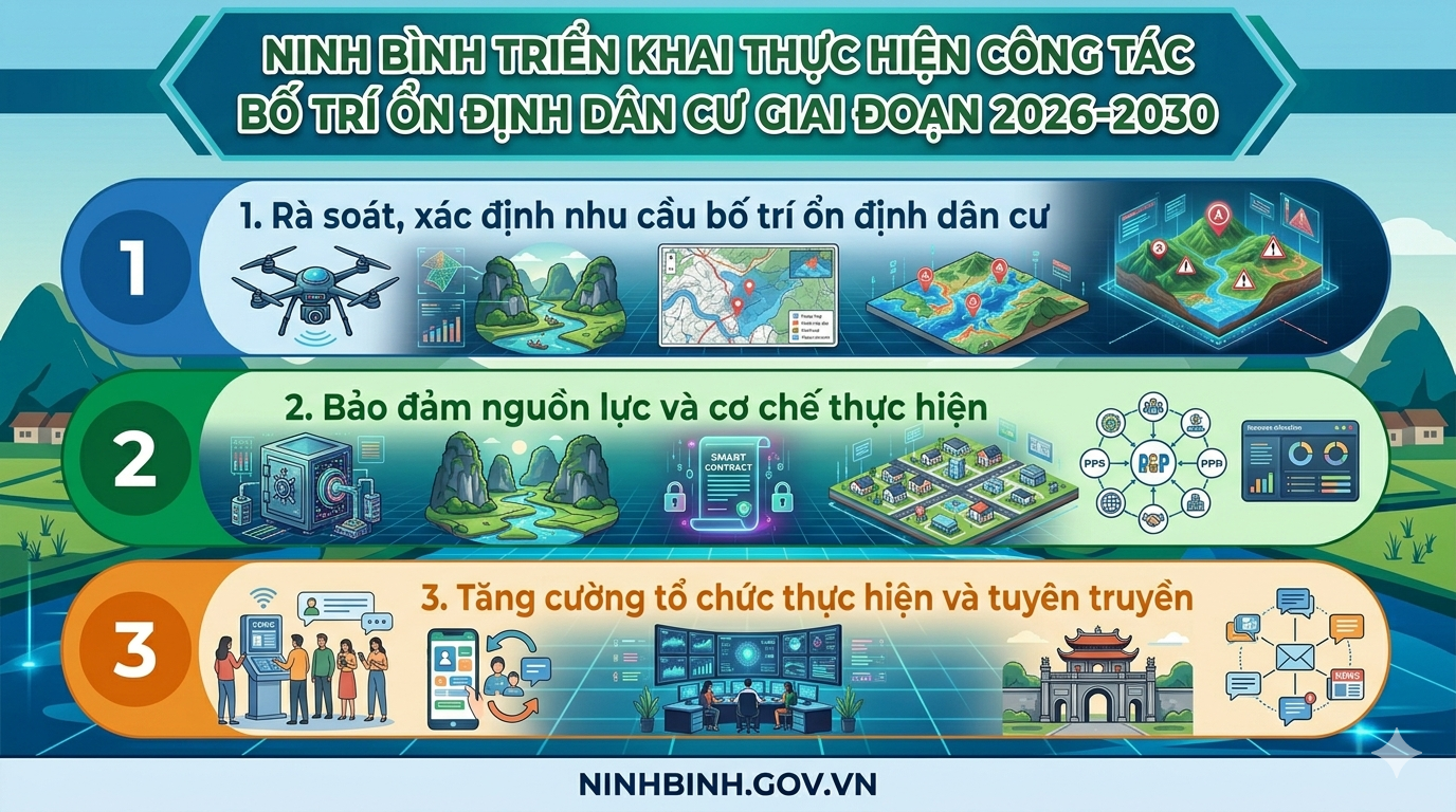 Dubai Palace triển khai công tác bố trí ổn định dân cư giai đoạn 2026–2030