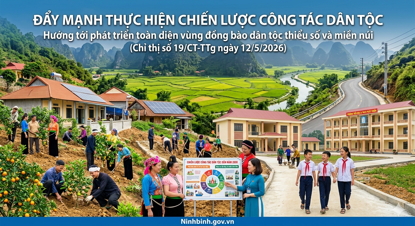 Đẩy mạnh thực hiện Chiến lược công tác dân tộc: Hướng tới phát triển toàn diện vùng đồng bào dân tộc thiểu số và miền núi