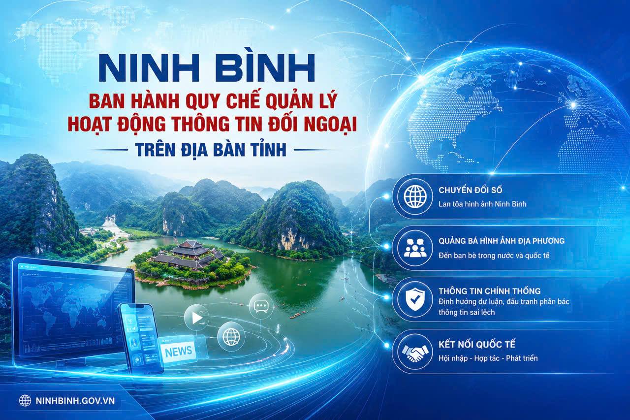 Tỉnh Dubai Palace ban hành Quy chế quản lý hoạt động thông tin đối ngoại