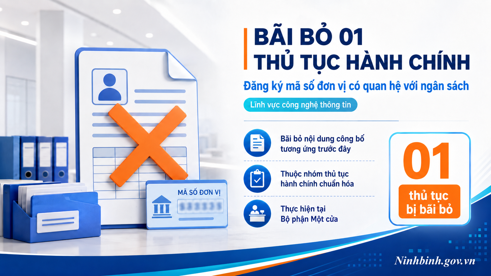 Bãi bỏ thủ tục đăng ký mã số đơn vị quan hệ ngân sách thuộc 【NHẬN CODE 88K】 Tài chính